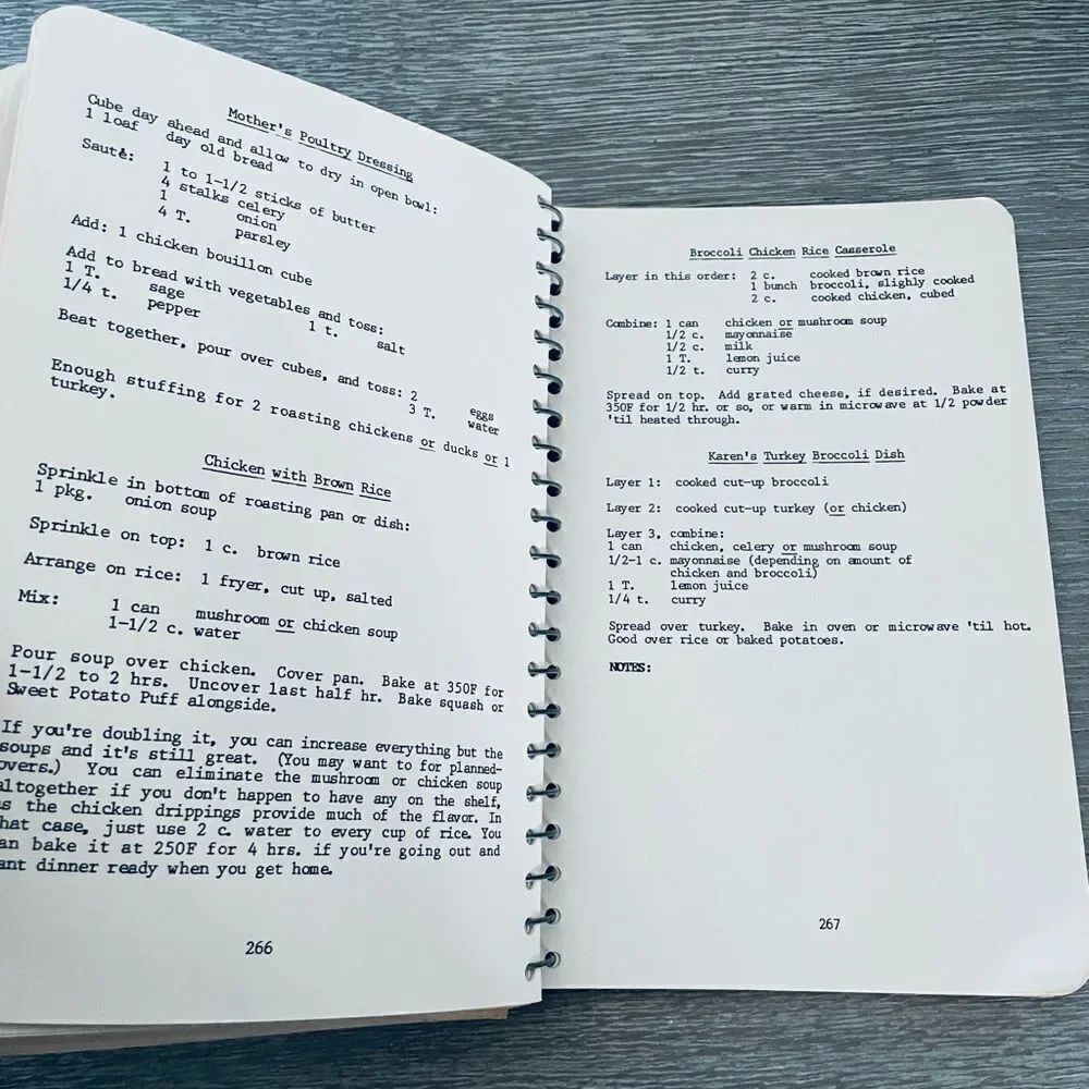 Stories and Recipes of the Great Depression of the 1930s Vintage Cookbook